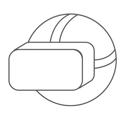 VR icon linking to VR support webpage.